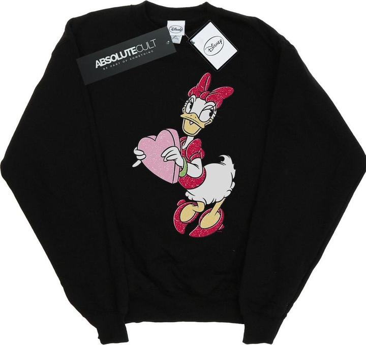 Produktbild Disney Daisy Duck Love Heart Sweatshirt Mädchen (116)