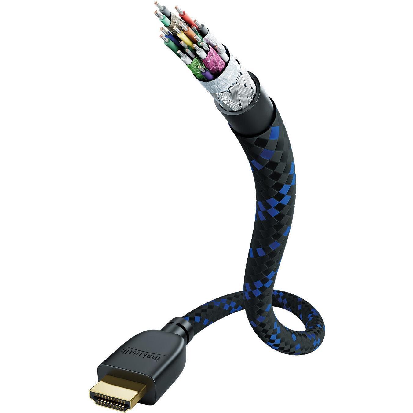 Inakustik HDMI – HDMI (2 m, HDMI), Video Kabel