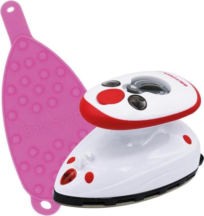 Produktbild Gritzner Bügeleisen mini rot mit pinker Ablage (420 W)