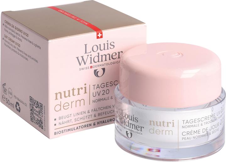 Produktbild Widmer Louis Nutriderm Tagescreme UV20 parfumiert 50 ml (50 ml, Tagescreme, SPF 20)