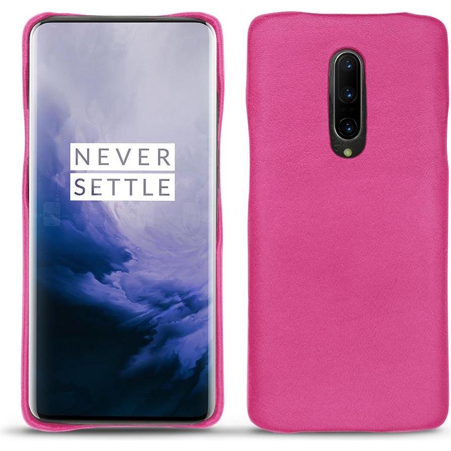 Noreve Lederschutzhülle (OnePlus 7 Pro), Smartphone Hülle, Rosa