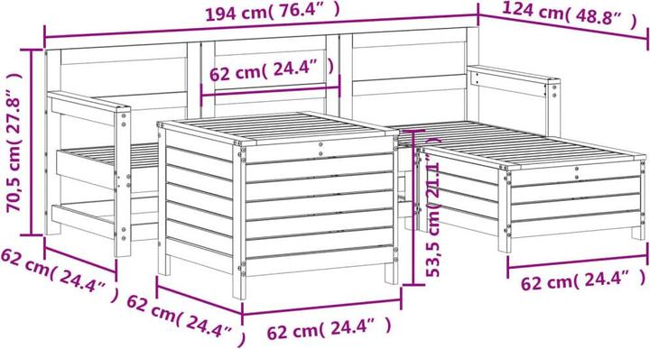 Produktbild vidaXL Lauryn