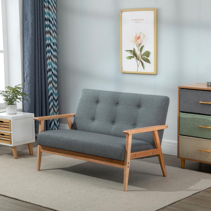 Actual product image Homcom Double sofa (2 person sofa)