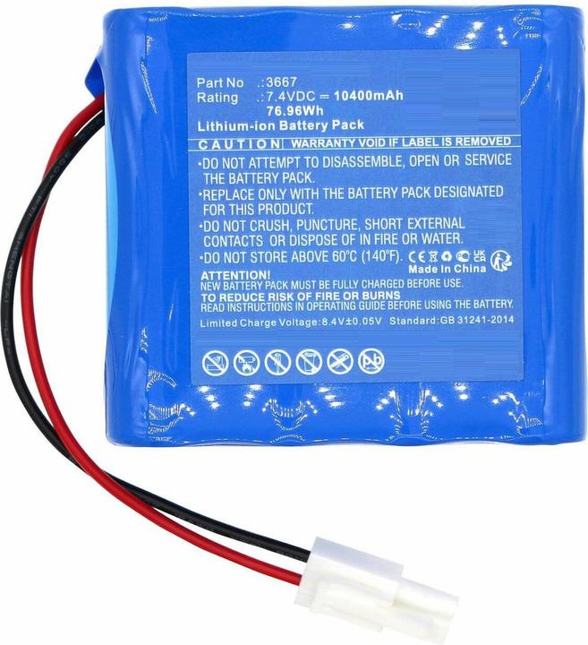 Image du produit CoreParts Batterie 7.4V 10400mAh 76.96Wh (10400 mAh)