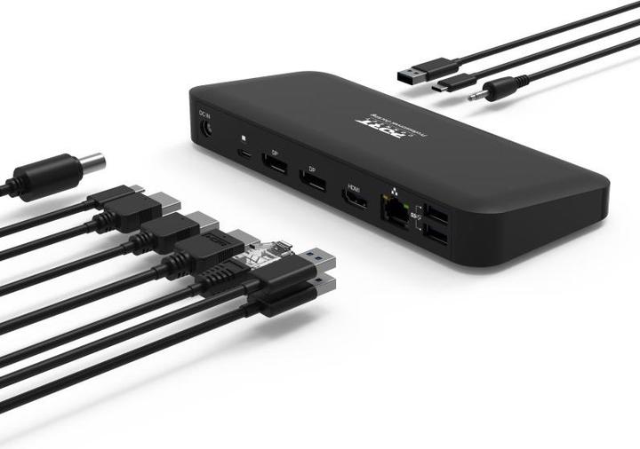 Produktbild Port Designs Docking Type C Office 3 X - Eu (USB-C, 9 Ports)