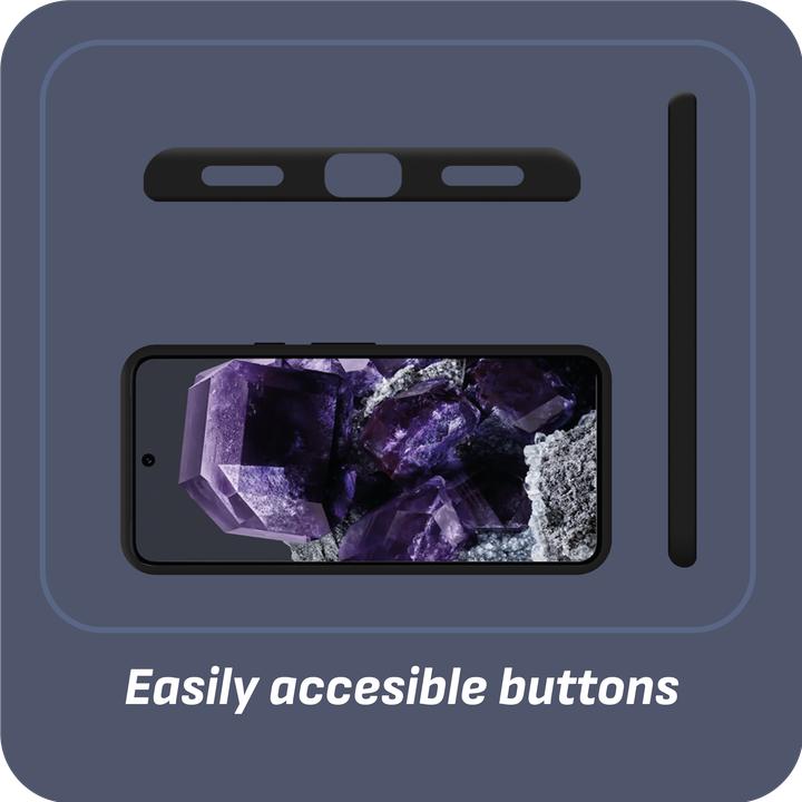 Produktbild Cazy Silikon Hülle Kompatibel mit Google Pixel 8 - Soft TPU Schutz - (Google Pixel 8)