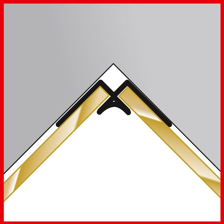 Image du produit Schulte Profilé d'angle intérieur pour panneaux muraux de douche DécoDesign (Profilé d'angle, 210 cm)