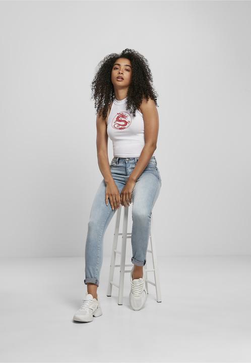 Produktbild Merchcode Ladies Dragon Turtleneck Short Top (L)