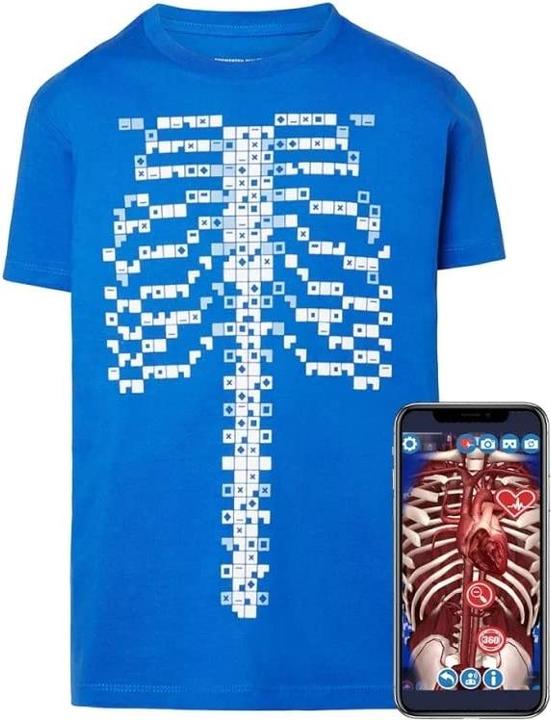 Produktbild Curiscope Entdecke den menschlichen Körper mit Hilfe von Augmented Reality /n /nT-Shirt Grösse L für Erwach... (L)