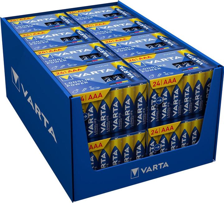 Immagine prodotto Varta Potenza LONGLIFICA (24 pz., AAA, 1270 mAh)