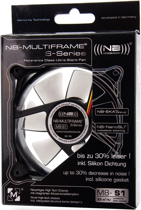 Actual product image Noiseblocker Multiframe S-Series MF12-S1 (120 mm, 1 x)
