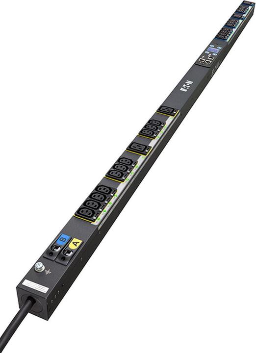 Actual product image Eaton Rack PDU G3 Managed 16A 230V (20)C13 & (4)C19 Cord Length (3m) IEC-320-C20