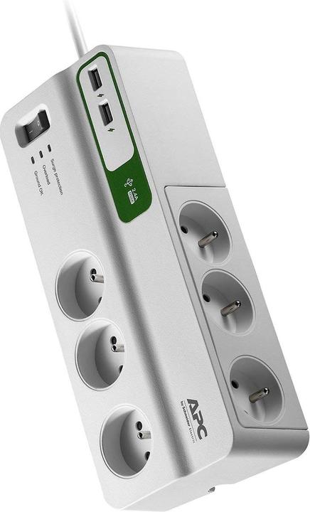 Actual product image APC SurgeArrest Essential - surge protection (6 x, CEE 7/5, 2 m)