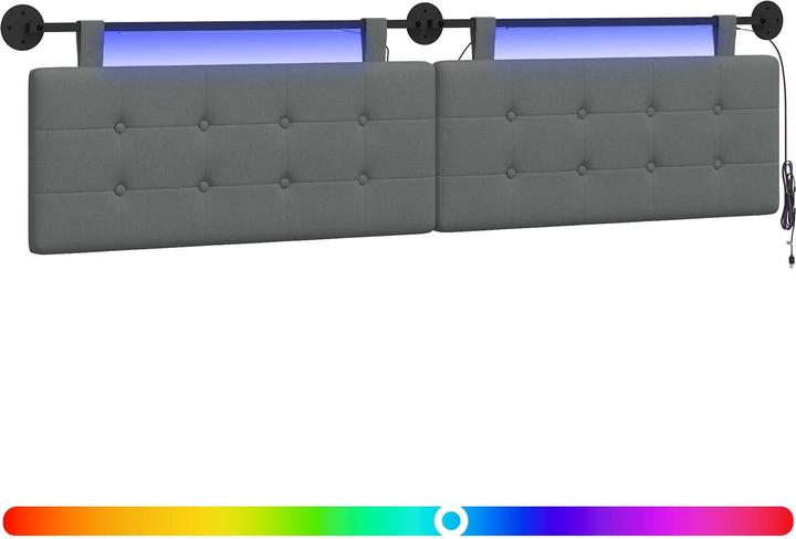 Actual product image vidaXL Schlafzimmer-Kopfteil (210 x 55 x 5 cm)