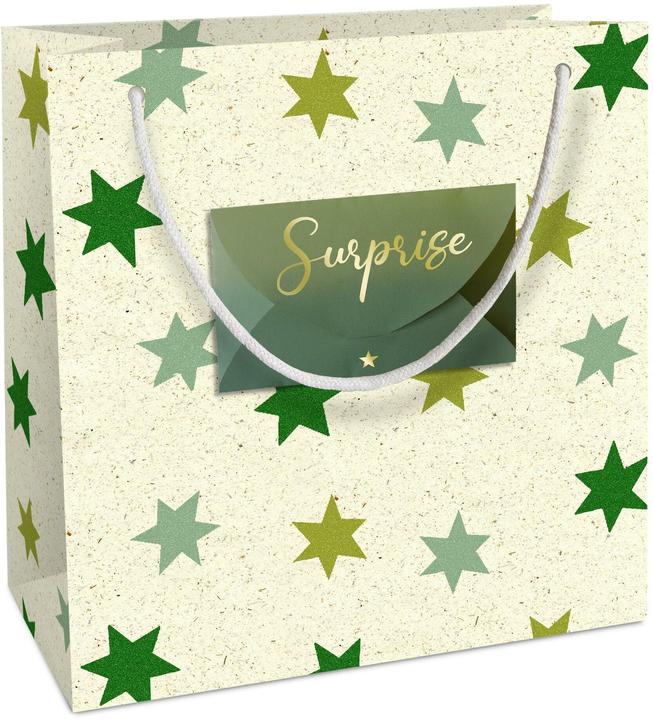 Image du produit Zishka Sac cabas Noël Papier Herbe Iceland Forest avec enveloppe (Pochette cadeau, 1 x)
