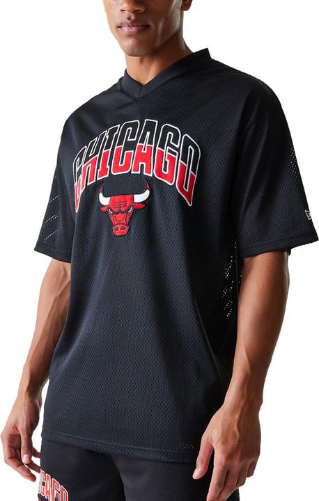Image du produit New Era Mesh Jersey Oversized Shirt - Chicago Bulls (S)
