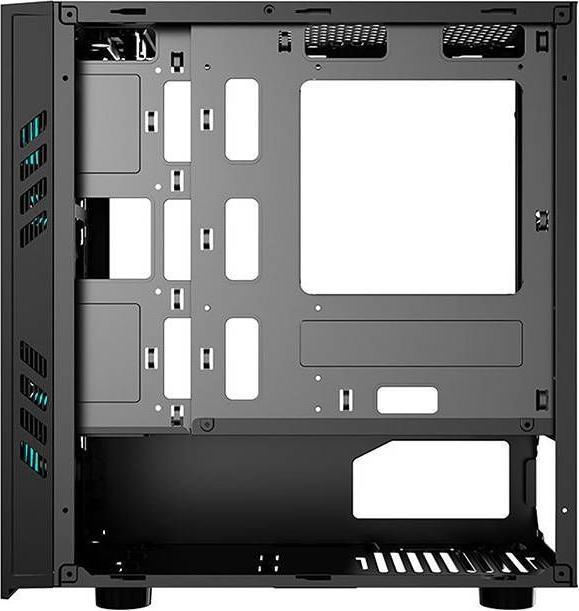 Actual product image Aigo Black Technology Mini Micro-ATX computer case (black) (mATX)
