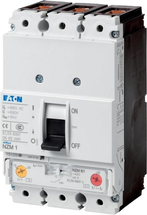 Actual product image Eaton NZMC1-A63 Circuit-breaker 271394 3p 63A 271394
