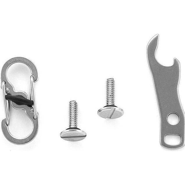 Key Smart, Unisex, Schlüsselanhänger, Karabiner, Silber