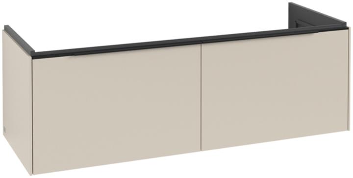 Cashmere Grey, Volcano Black