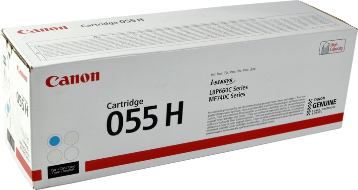 Actual product image Canon 055 H C (C)