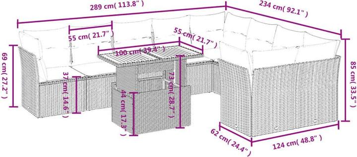 Produktbild vidaXL Milena
