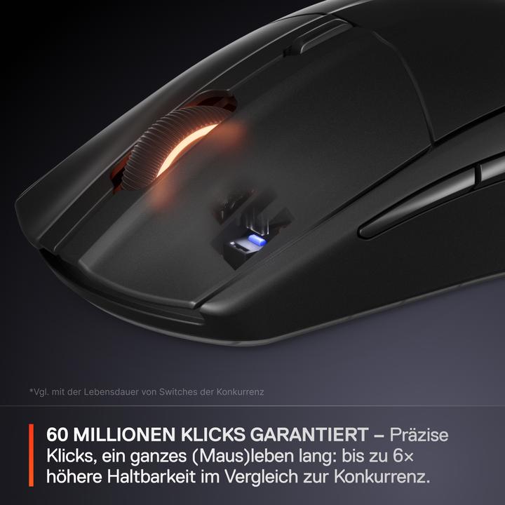 Productafbeelding SteelSeries Rival 3 WL Gen 2 - Black (Draadloze)