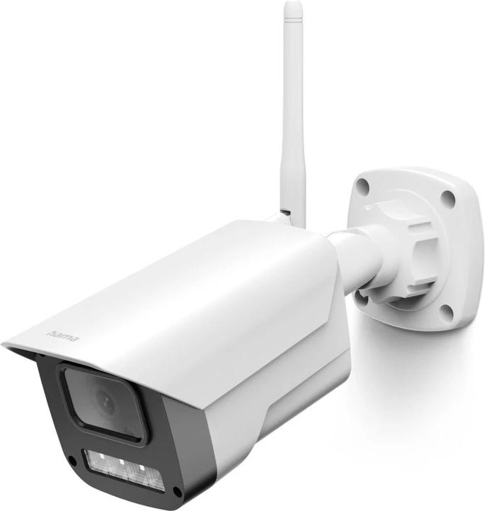 Produktbild Hama Smarte Überwachungskamera, WLAN, für aussen, Nachtsicht, 1080p, Aufzeichnung (1920 x 1080 Pixels)