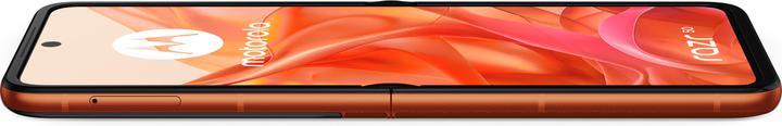 Actual product image Motorola Razr 50 (256 GB, Sparkling Orange, 3.60", SIM + eSIM, 5G)