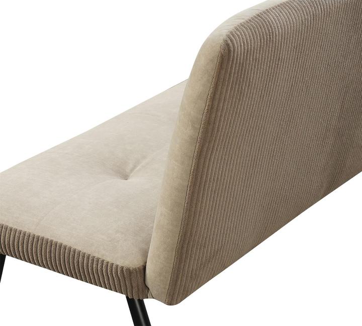 Produktbild HTI-Living 2-Sitzer Bank Taupe Joschka (112 cm)