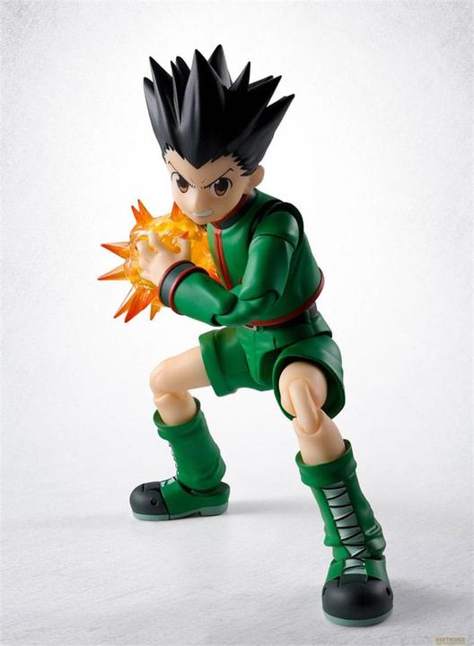 Actual product image Bandai Hunter x Hunter S.H.Figuarts action figure Gon 14 cm