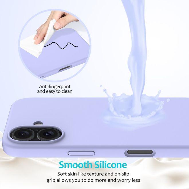 Actual product image MU Classic Liquid Silicone Series (Apple iPhone 16)