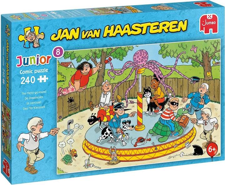Produktbild Jumbo Jan van Haasteren Junior The Whirligig Puzzle (240 Teile)