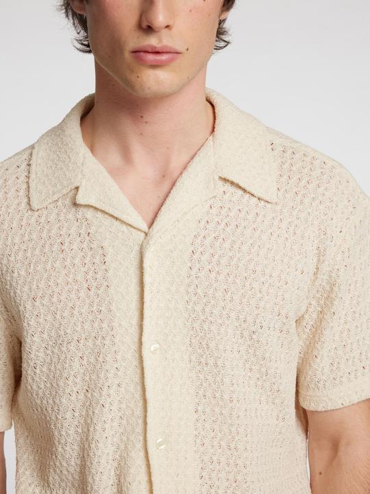 Immagine prodotto Selected Homme Jacquard Strick Kurzarmhemd (L)