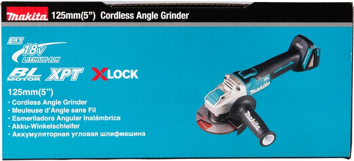 Actual product image Makita DGA521ZX1 (125 mm)