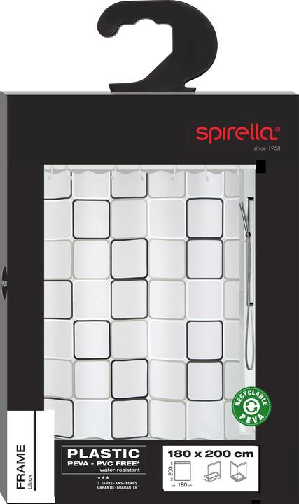 Actual product image spirella Frame (180 x 200 cm)
