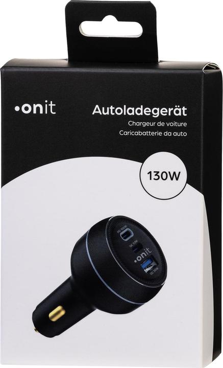 Produktbild Onit Autoladegerät Trial 130 W PD, Stromanschluss Seite A
