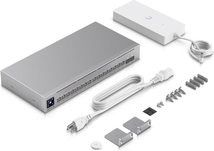 Produktbild Ubiquiti Pro Max 16 PoE Managed Switch 2x 10G SFP+, 4x 2.5GbE (PoE++), 12x 1GbE (PoE+) (18 Ports)