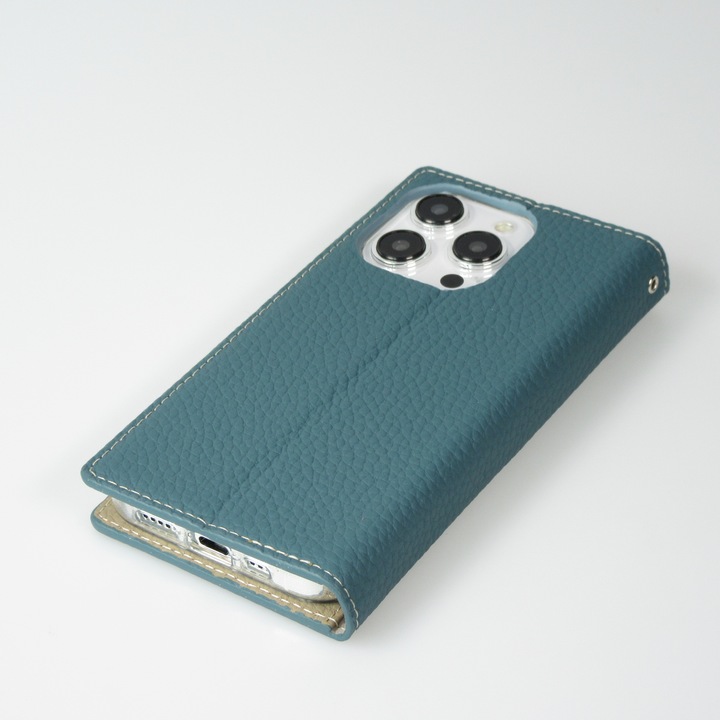 Immagine prodotto PhoneLook Custodia Flip 3D in vera pelle bovina granulata (Apple iPhone 15 Pro)