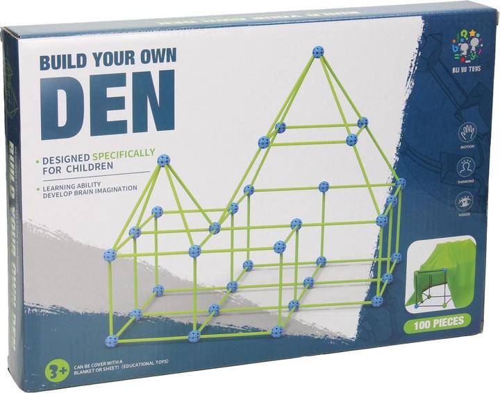 Productafbeelding Kogels en staven set, 100 stuks.
