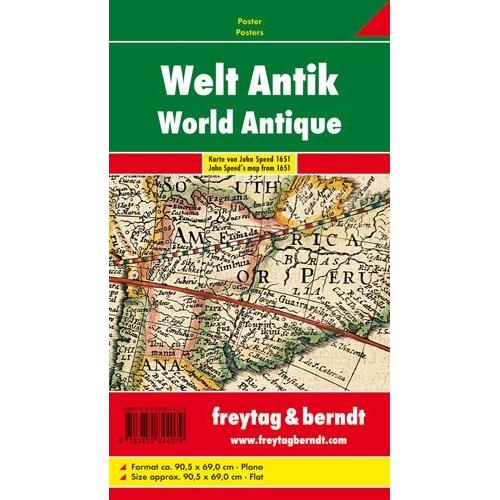 Freytag Berndt Poster.Welt Antik, Landkarte
