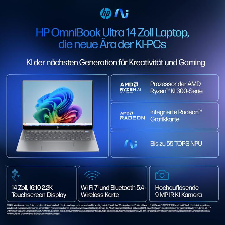 Immagine prodotto HP 14-fd0190ng (14", 16 GB, 512 GB, DE)