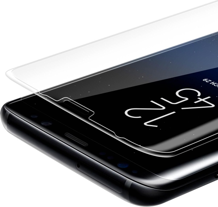 Produktbild Avizar Kristallklare Folie, Glas-Displayschutz (1 Stück, Samsung Galaxy S8+)