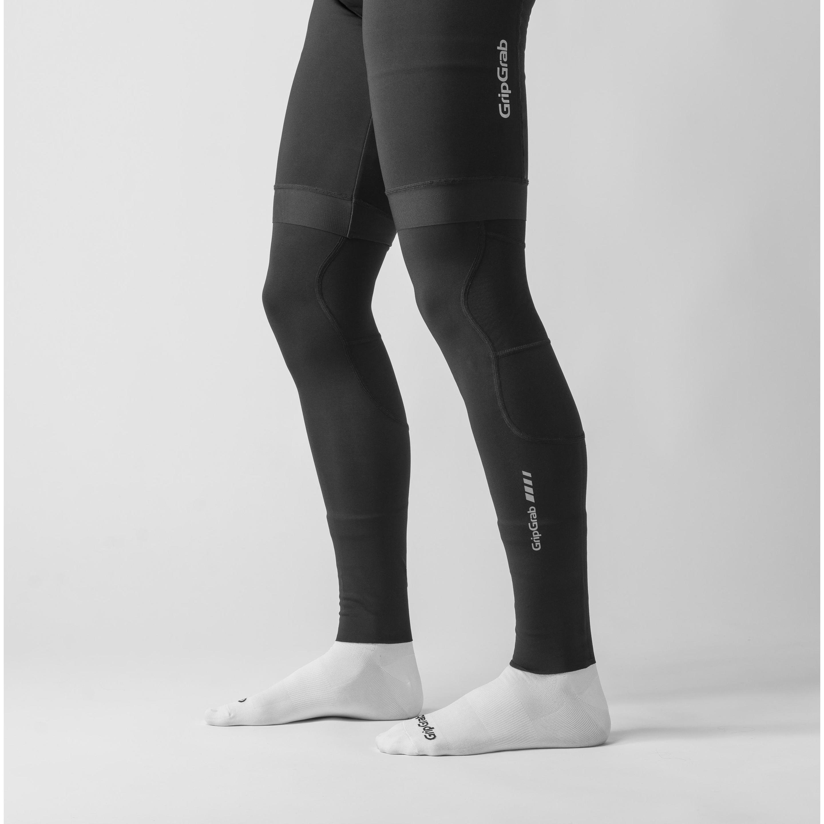 Thumbnail - GripGrab, Herren, Ärmling + Beinling, AquaRepel 2 Water-Resistant Beinlinge (M), Schwarz, M