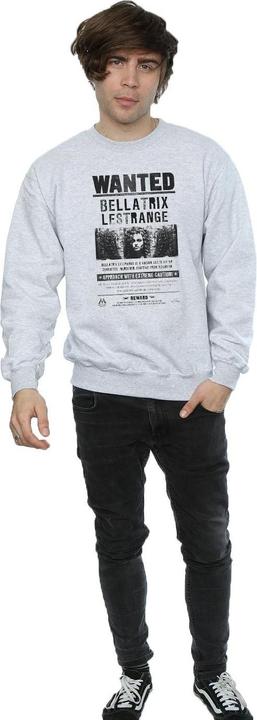 Actual product image Mens Bellatrix Lestrange Wanted Sweatshirt (XXL)