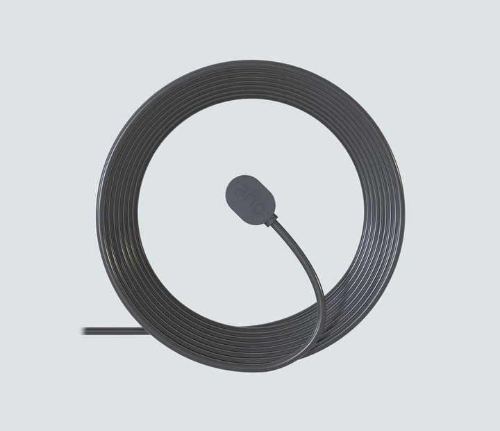 Actual product image Arlo Ultra & Pro 3 25 ft. Outdoor Magnetic Charging Cable, black (Cable)