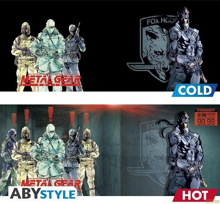 Produktbild ABYstyle Tazza Metal Gear Solid Heat Change : Solid Snake (ax2) (460 ml, 1x)
