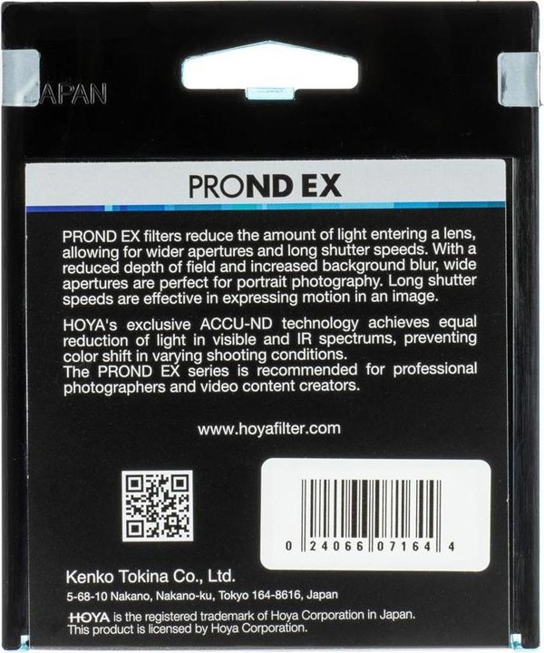 Actual product image Hoya PRO ND EX 1000 Filter (77 mm, Neutral density filter, 77 mm)