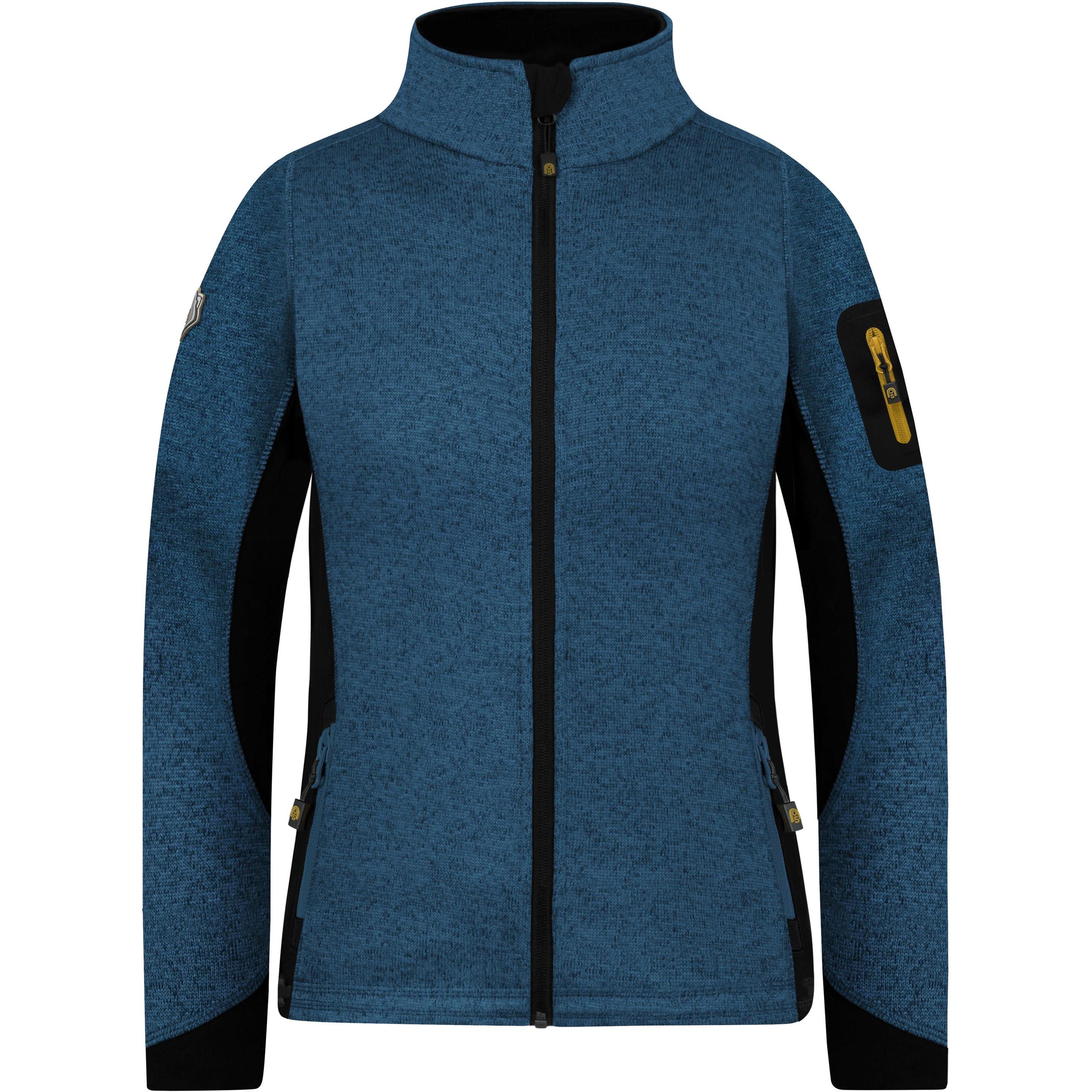 Normani, Damen, Jacke, Damen Strickjacke „Pukaskwa“ - 9585 (L), Blau, L