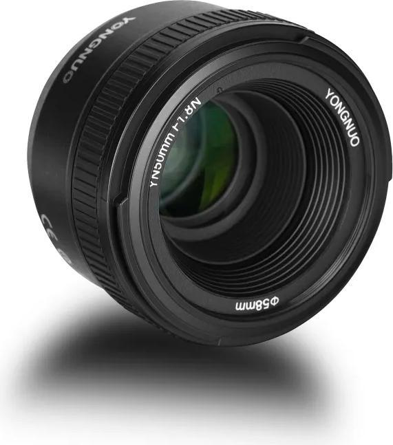 Immagine prodotto Yongnuo Lunghezza focale fissa YN 50mm F/1.8 - Nikon F (Nikon F, APS-C / DX, Full frame)